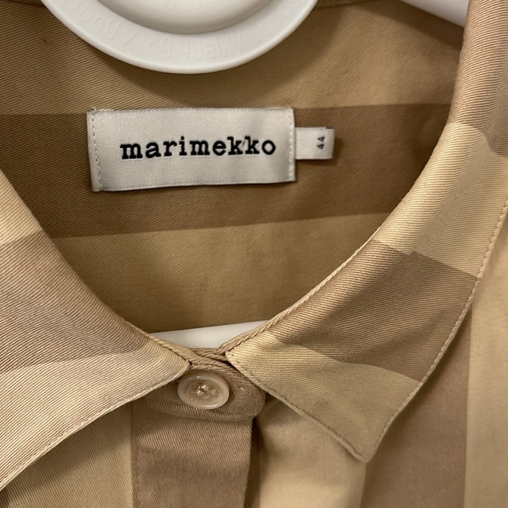 Marimekko Askare Linja Cotton Shirt Dress - Picture 6 of 7